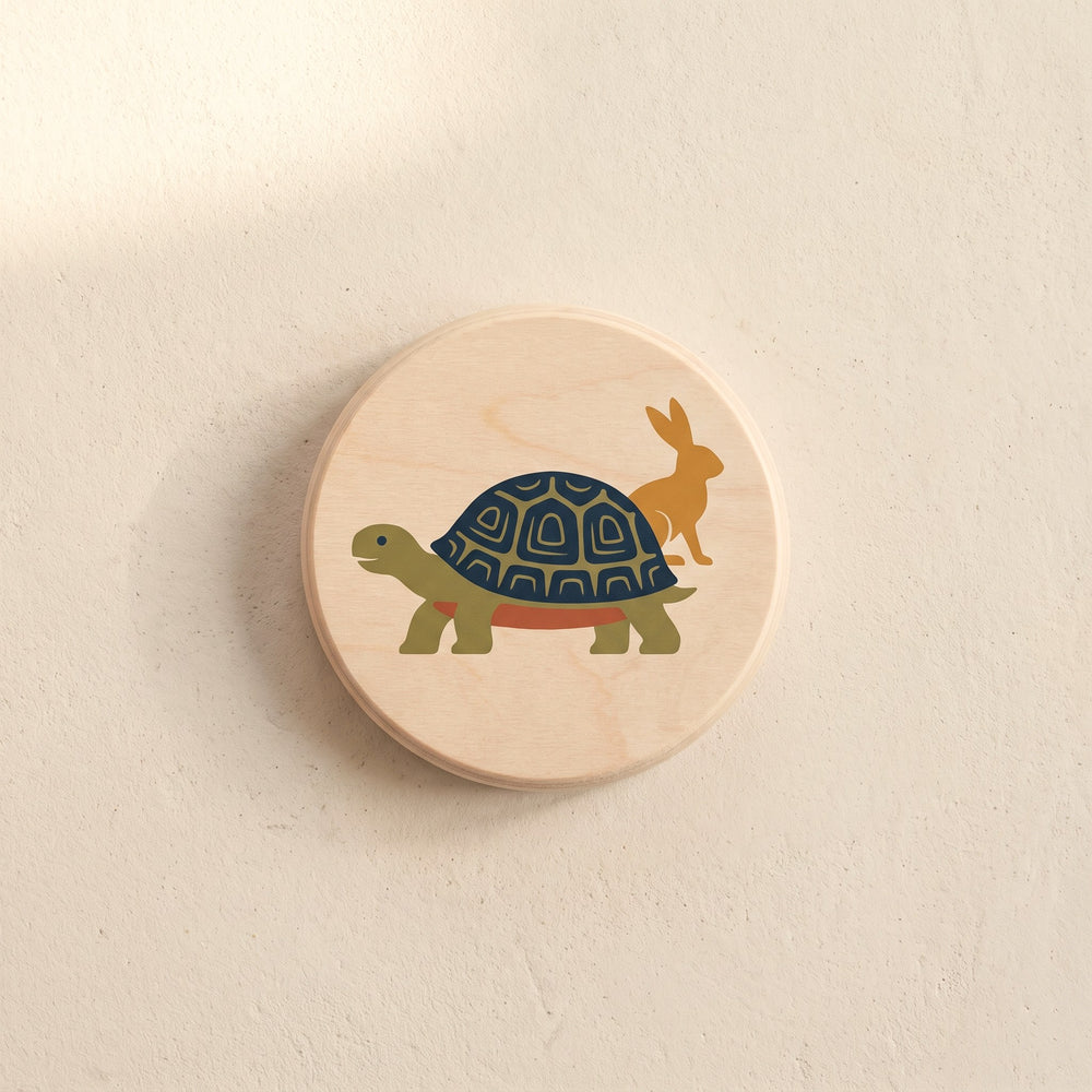 A Tondo story disc in birch plywood (placeholder)