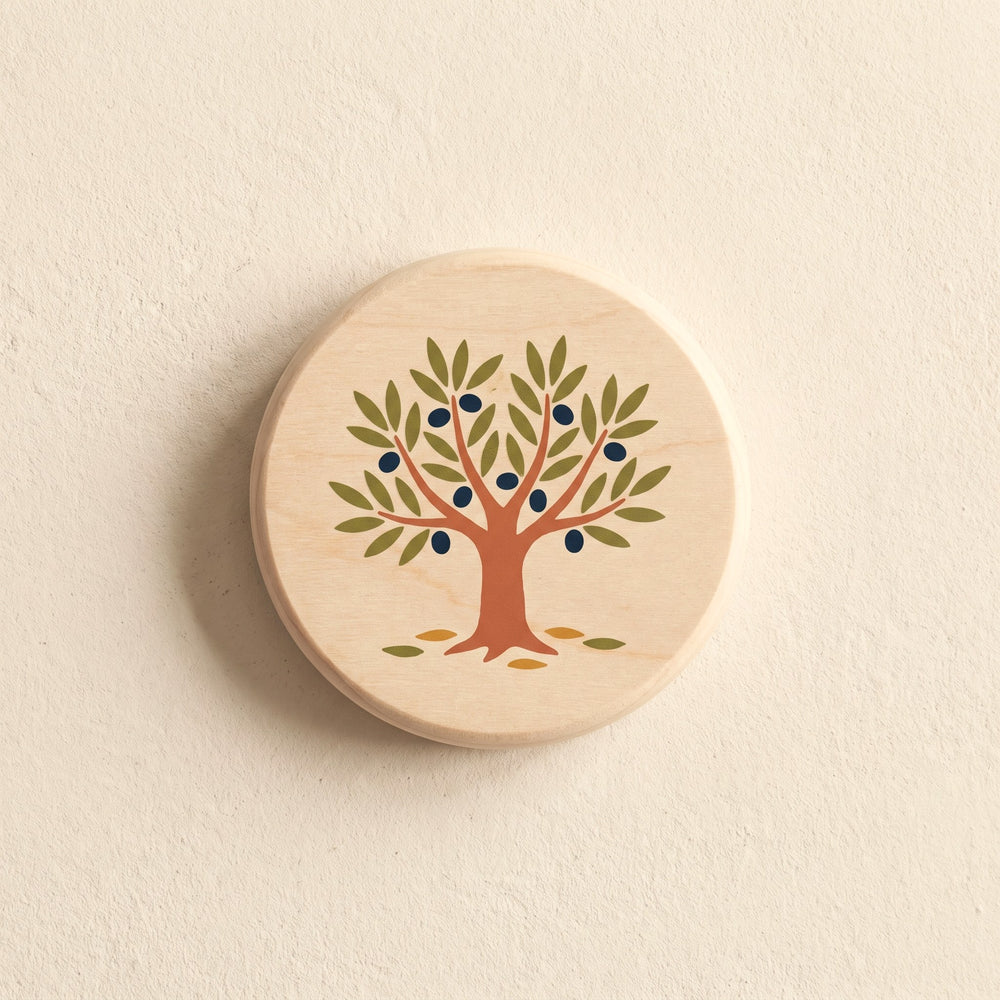 A Tondo story disc in birch plywood (placeholder)