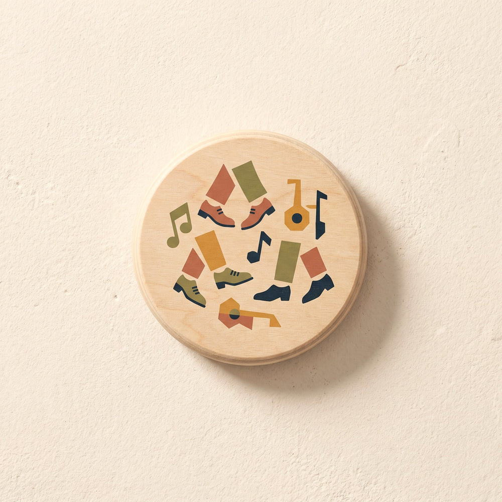 A Tondo story disc in birch plywood (placeholder)
